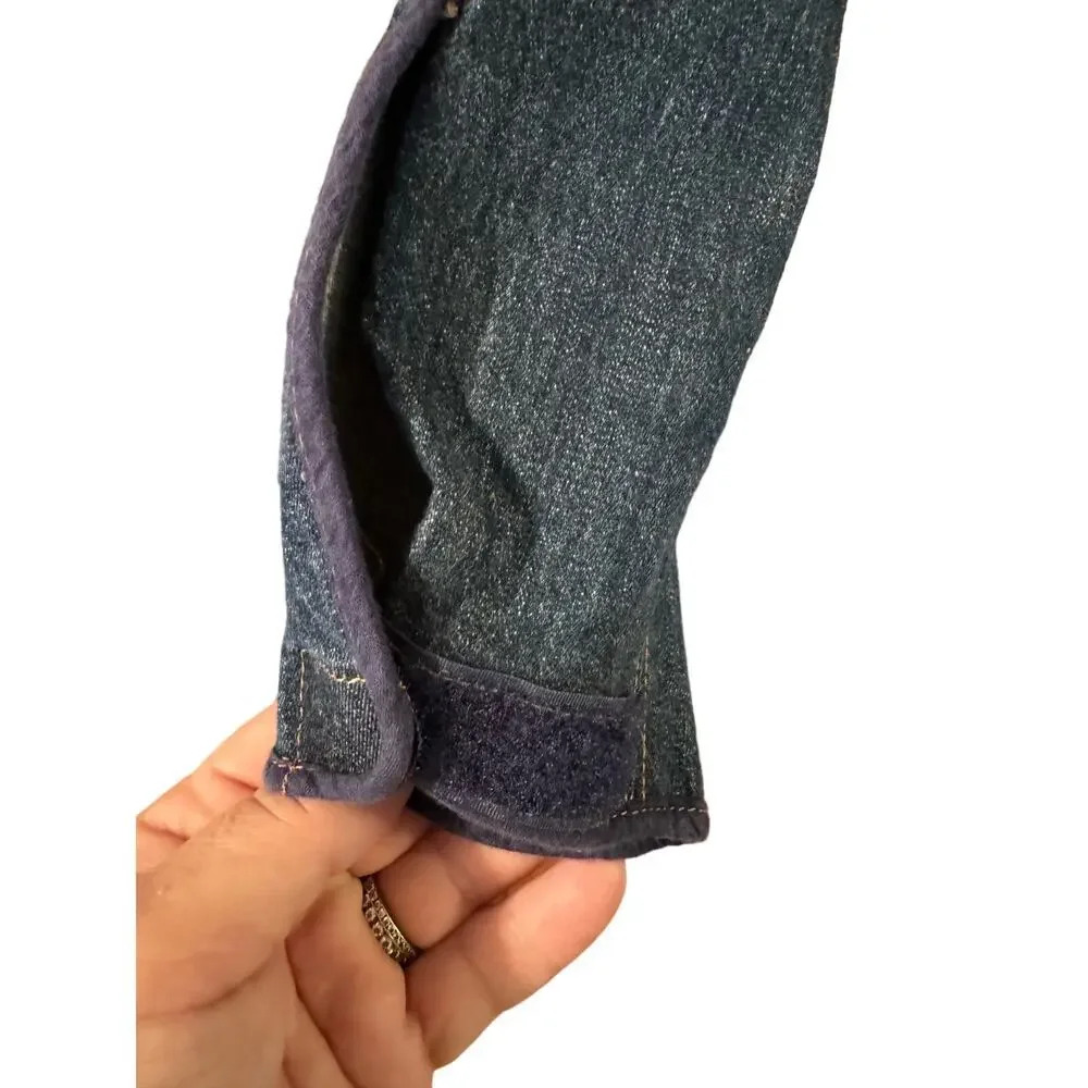 Ovation Denim Euroseat Breaches w/knee patch equestrian horse girl horseback 32 - Picture 4 of 10
